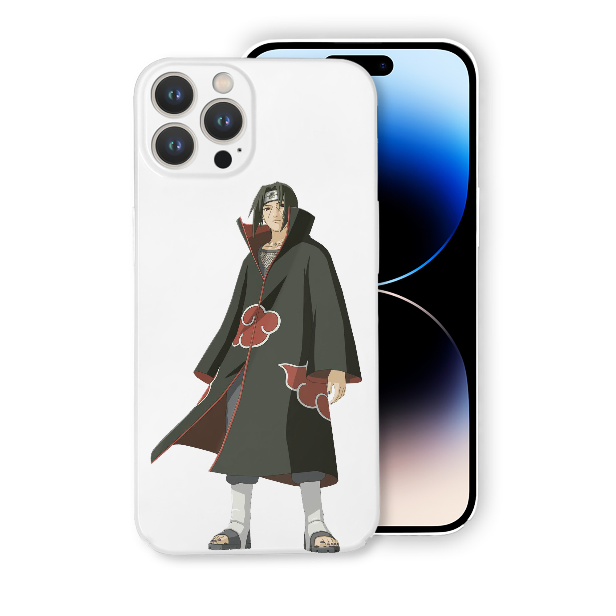 （画像用） NARUTO -ナルト- うちは イタチ Uchiha Itachi 【iPhone 14シリーズ対応】ハードケース